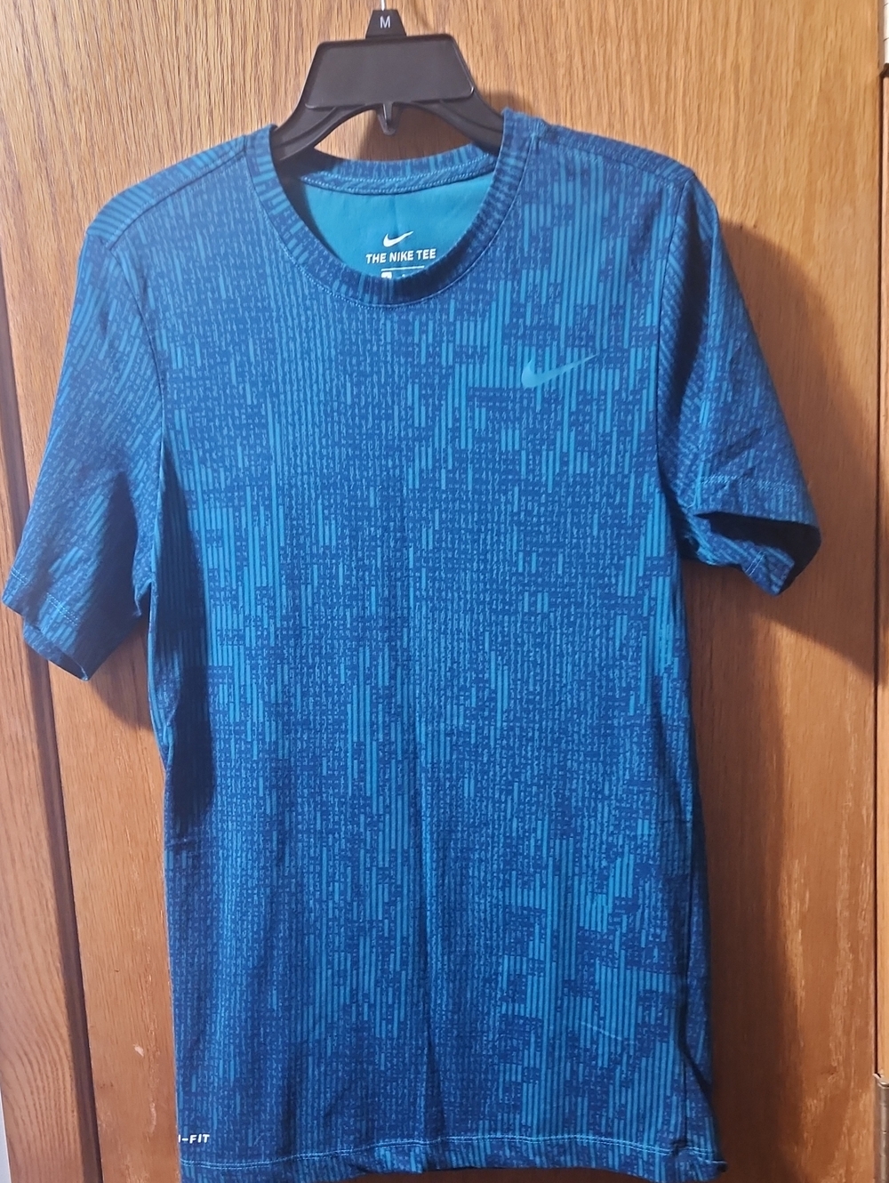 Nike Blue Graphic Short-Sleeve Training Tee